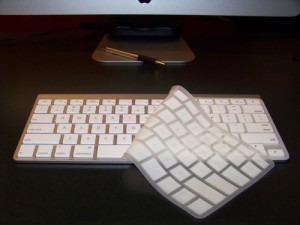 macbook keyboard protecter white