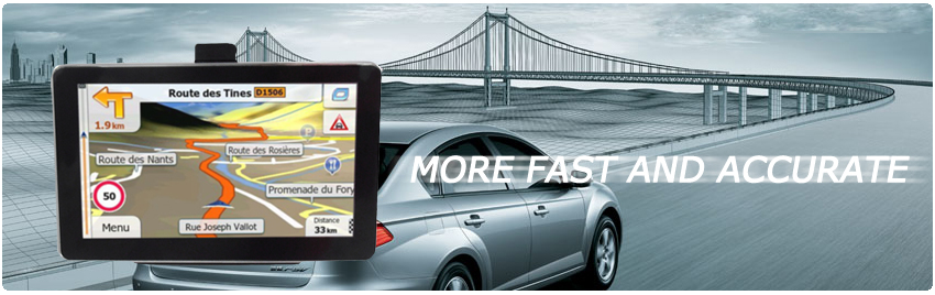GN-TR701 GPS Navigation with 7.0 Inch Touchscreen, 468MHz CPU, 128M Flash, 4GB Bulit-in memoery ,Media