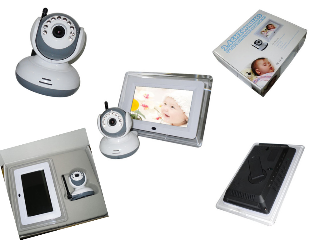 7" LCD Digital Baby Monitor