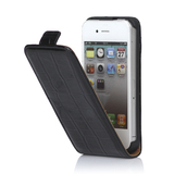 Leather Flip iPhone 4S Case Cover 