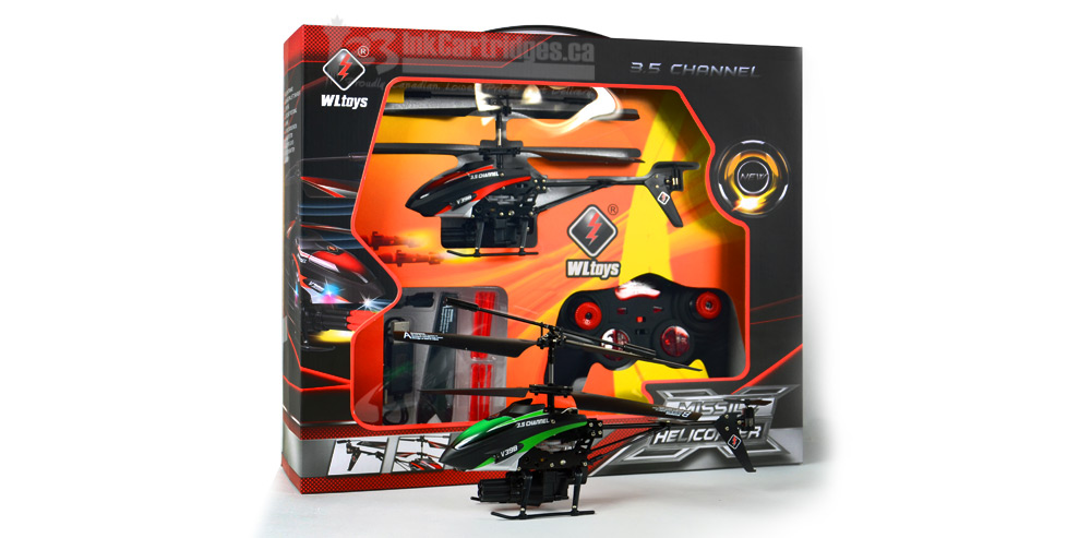 RC Helicopter Comes with Missiles Shootting 