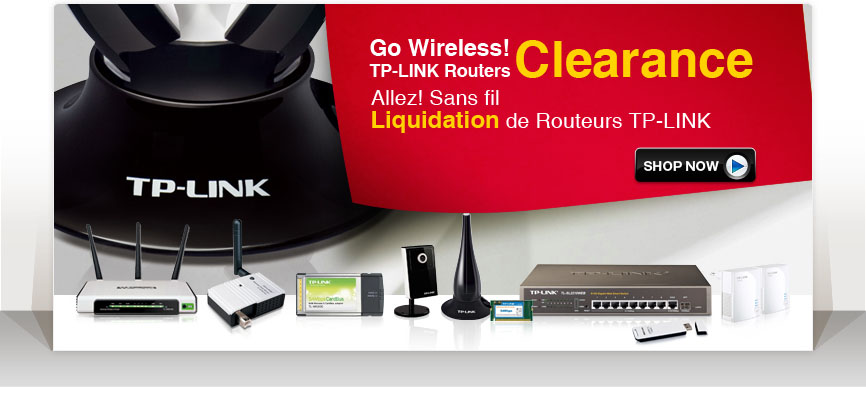 Up to 76% off!!! Spring Clearance for TP-Link Routers and Adaptors---Go Wireless! Unlock Your Life!