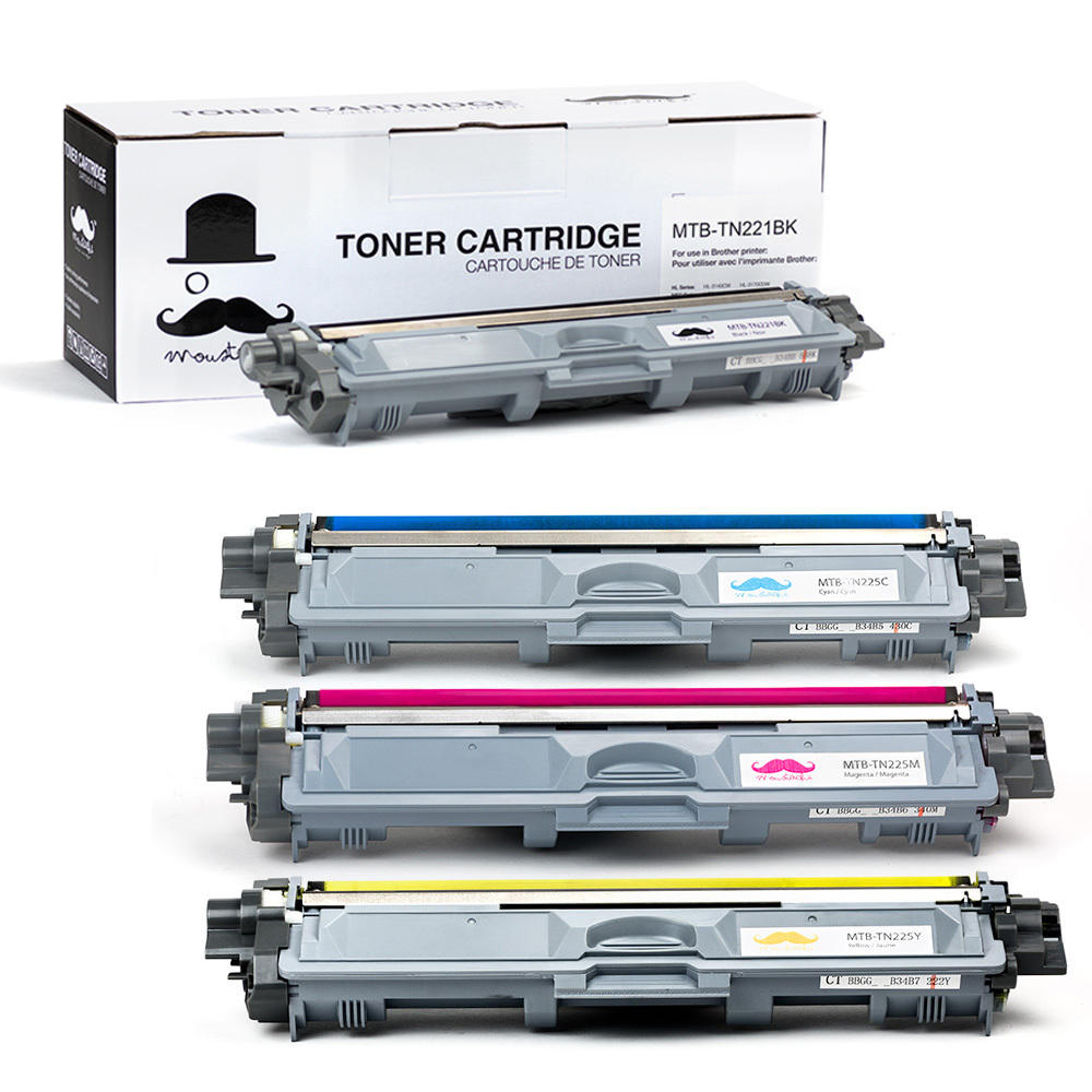 Brother-TN221-225-series-New-Compatible-Toner-Cartridges-Combo-Set