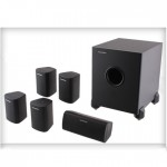 5.1 Channel Home Theater Satellite Speakers & Subwoofer