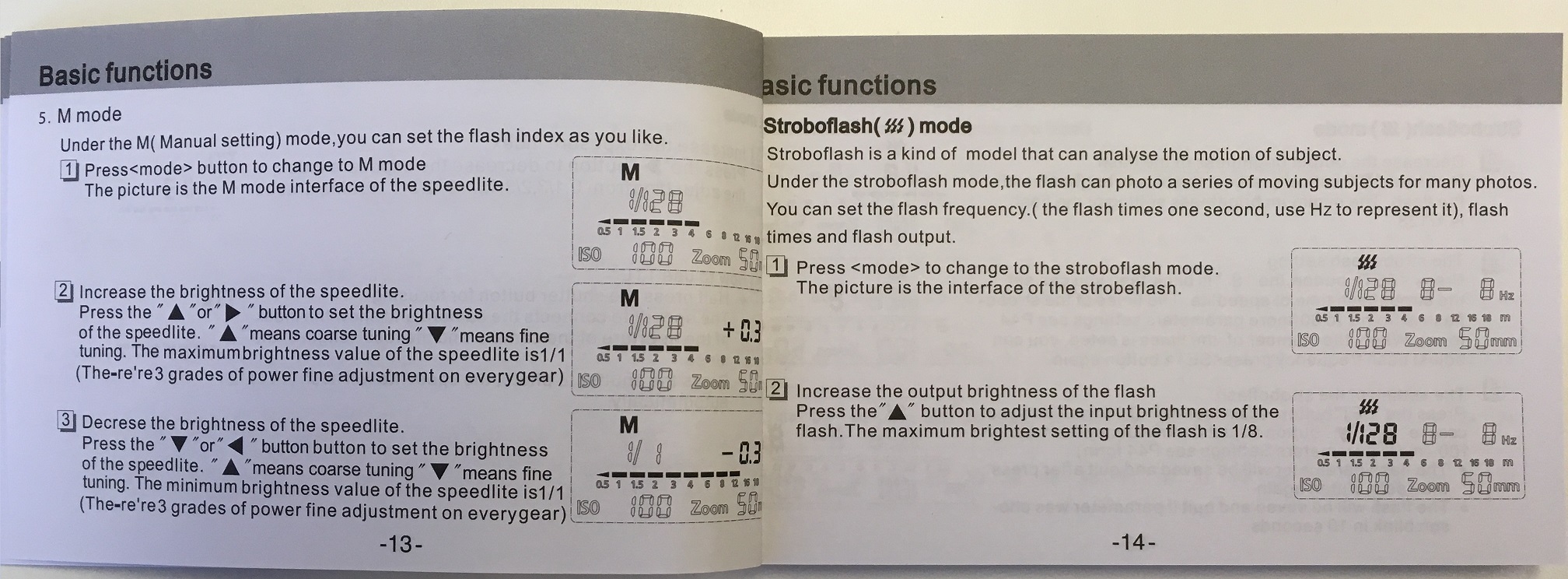 User Manual for Speedlite VK430