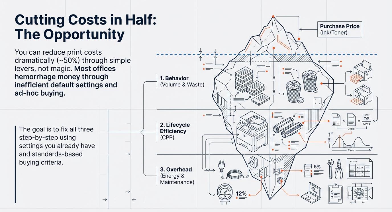 The Ultimate Guide to Slashing Your Printing Costs by 50%